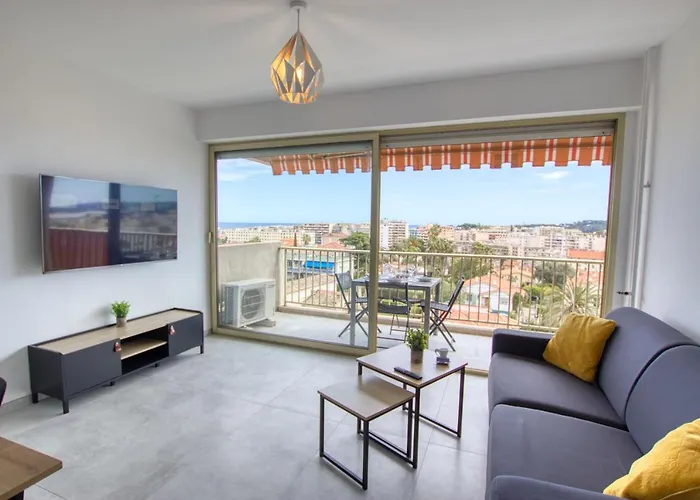 Evasion De Reve : 3p, Piscine, Tennis, Wifi, Park. Antibes